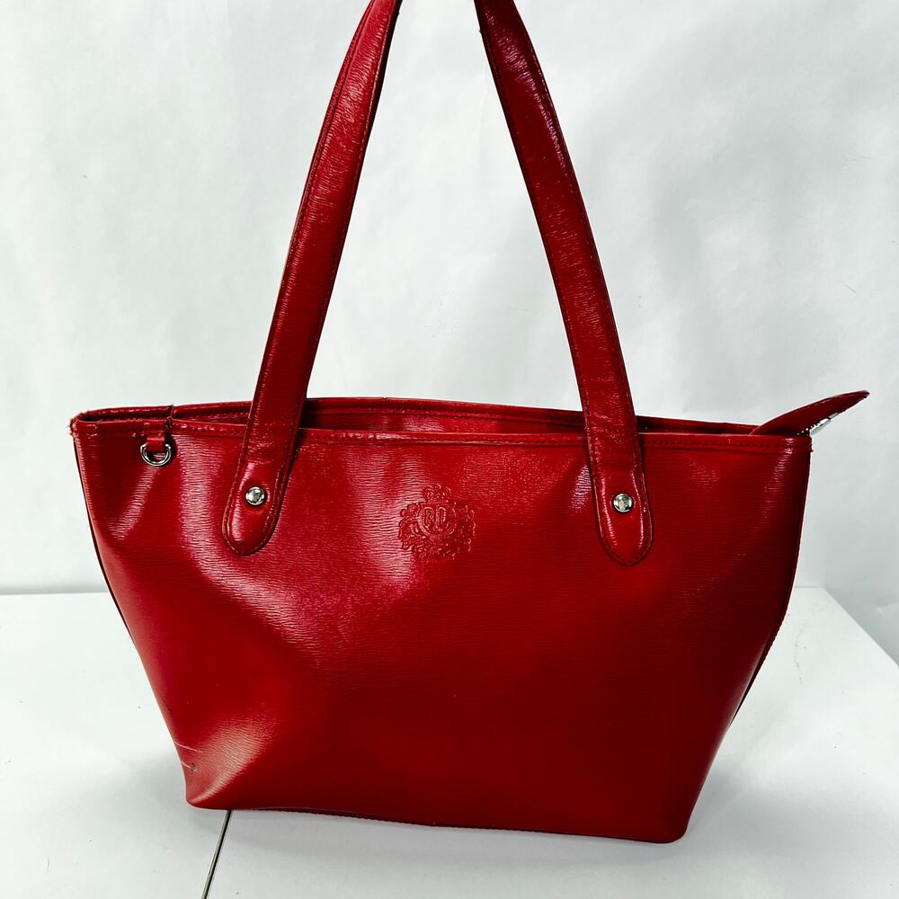 Ralph Lauren Red Tote Bag Medium